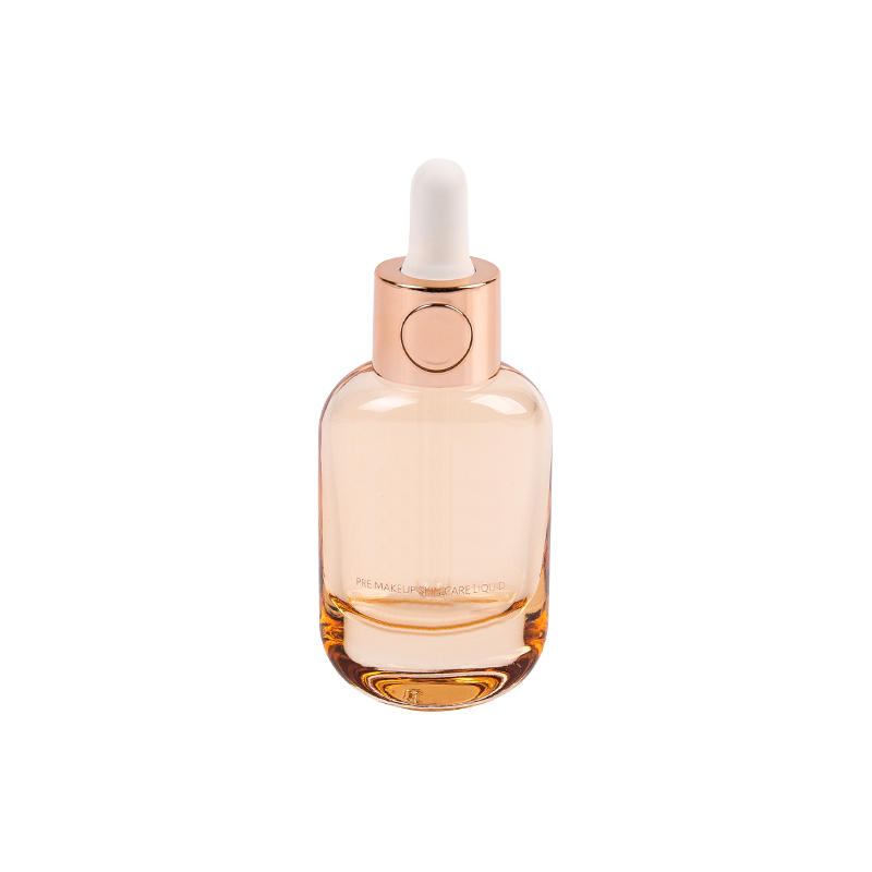 Garrafa de óleo essencial de vidro transparente de 30 ml