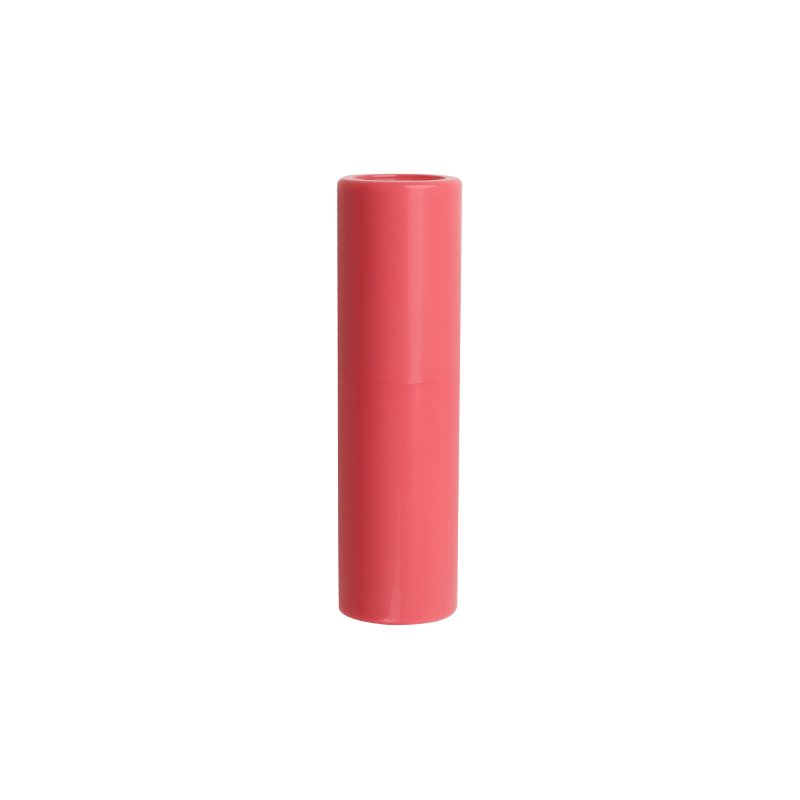Tubo de batom de estimação rosa elegante