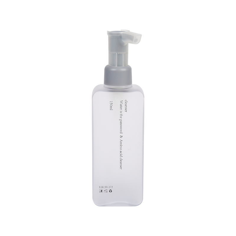 Garrafa de bomba PETG de 150 ml Crystalclear