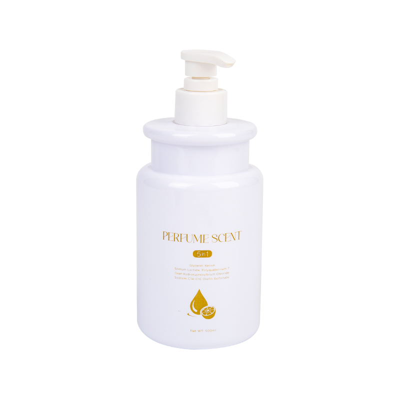 500 ml elegante garrafa de dispensador de perfume de pet -pet